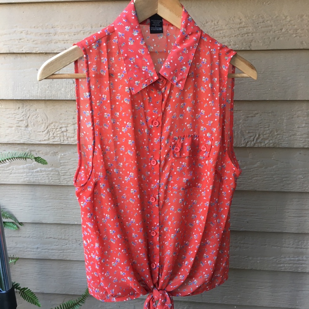 Tie Bottom Blouse